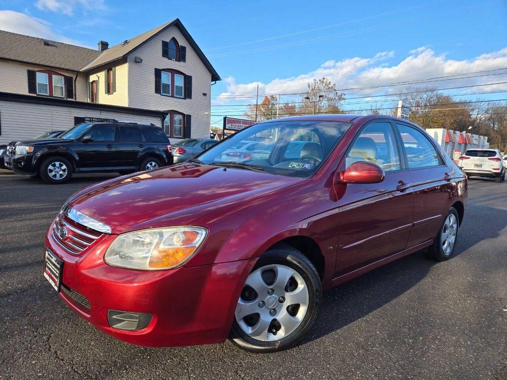 used 2007 Kia Spectra car, priced at $4,998