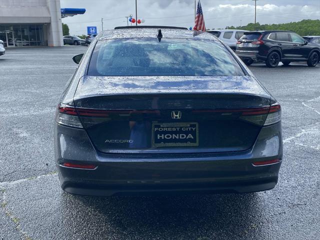 new 2025 Honda Accord car, priced at $31,710
