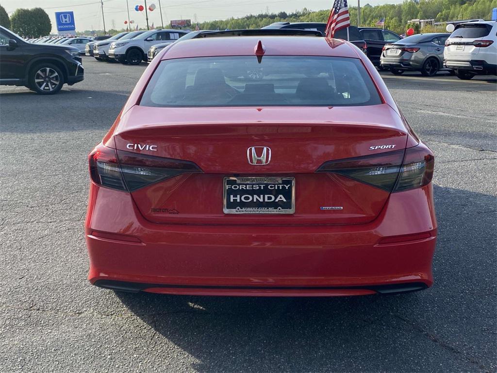 new 2025 Honda Civic Hybrid car, priced at $30,100
