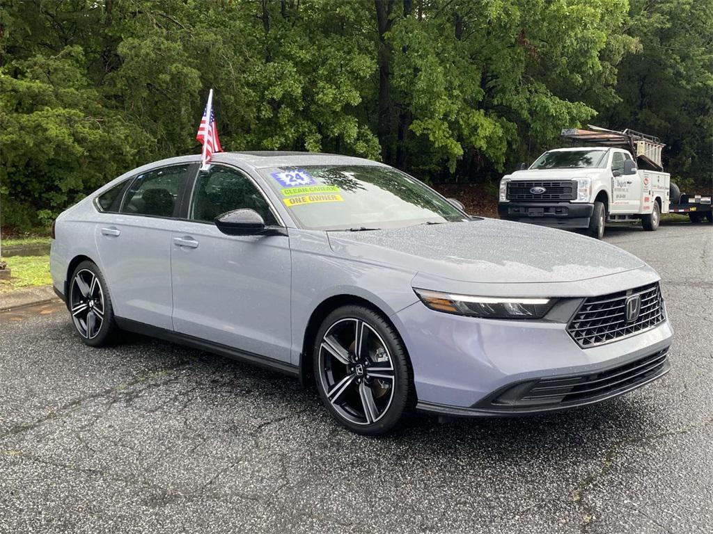 used 2024 Honda Accord Hybrid car, priced at $32,399