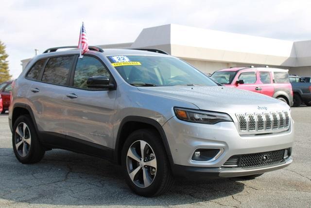 used 2022 Jeep Cherokee car, priced at $31,050