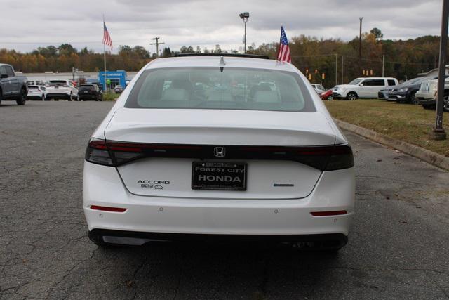 new 2025 Honda Accord Hybrid car, priced at $36,490