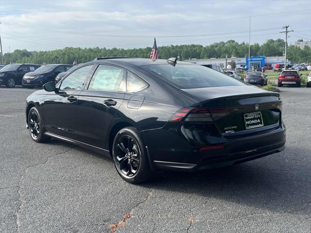 new 2025 Honda Accord car, priced at $31,710