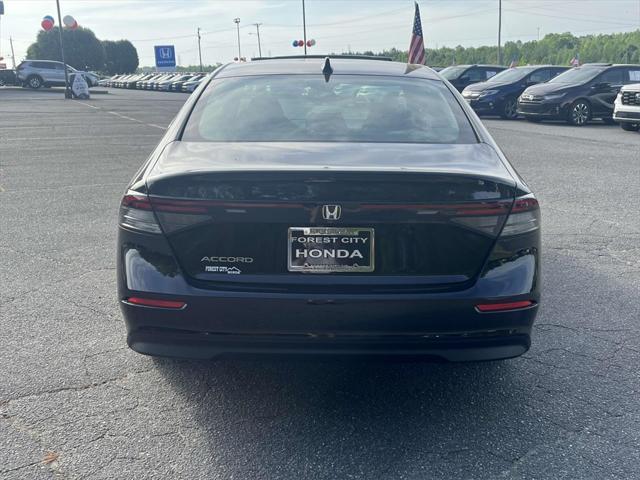 new 2025 Honda Accord car, priced at $31,710