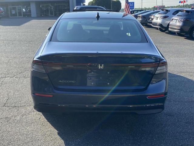 new 2025 Honda Accord car, priced at $31,710