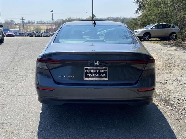 new 2025 Honda Accord car, priced at $31,710