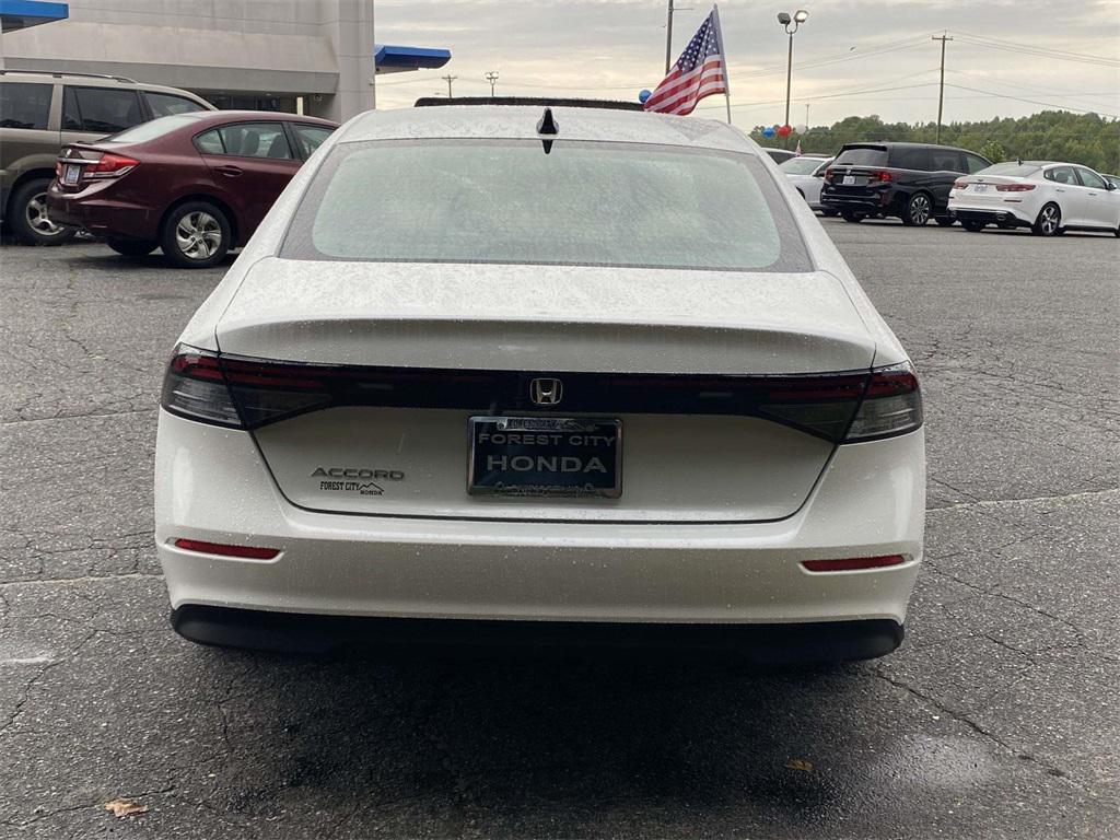 new 2025 Honda Accord car, priced at $31,015