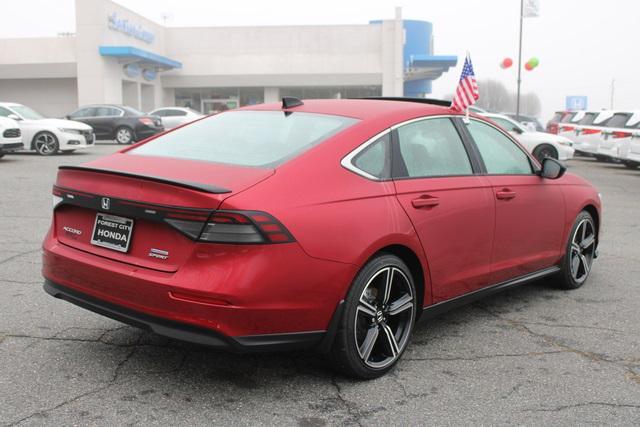 new 2025 Honda Accord Hybrid car, priced at $35,205