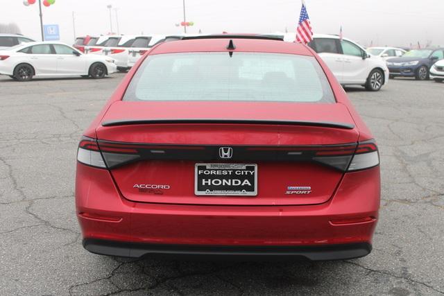 new 2025 Honda Accord Hybrid car, priced at $35,205