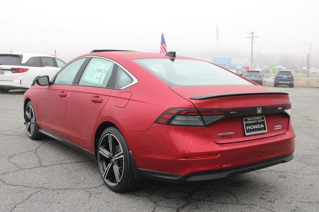 new 2025 Honda Accord Hybrid car, priced at $35,205