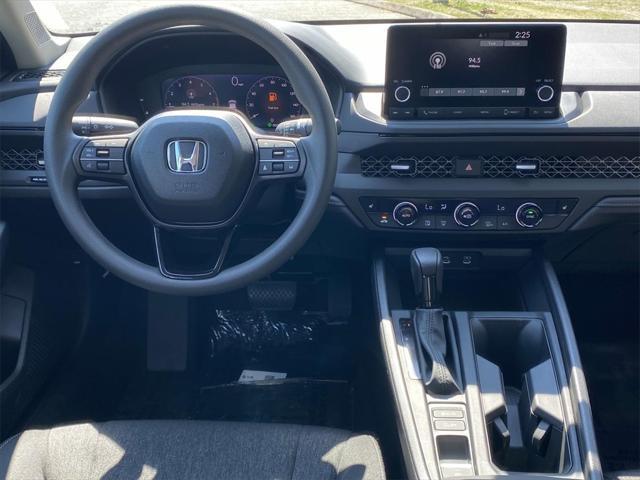 new 2025 Honda Accord car, priced at $31,710