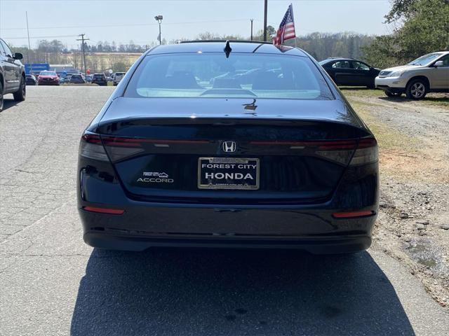 new 2025 Honda Accord car, priced at $31,710