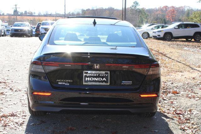 new 2025 Honda Accord Hybrid car, priced at $34,750