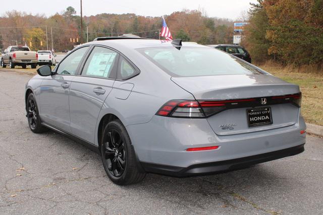 new 2025 Honda Accord car, priced at $32,110