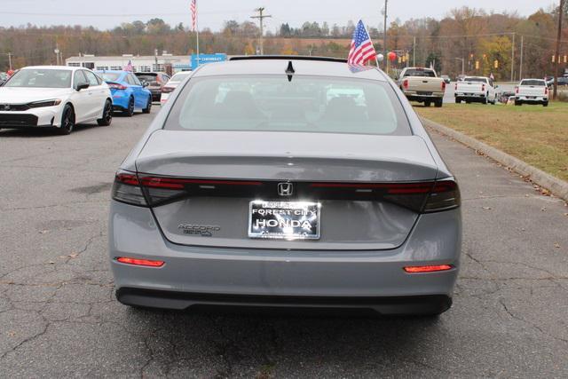 new 2025 Honda Accord car, priced at $32,110