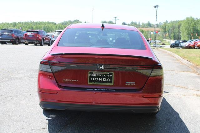 used 2023 Honda Accord Hybrid car, priced at $37,756