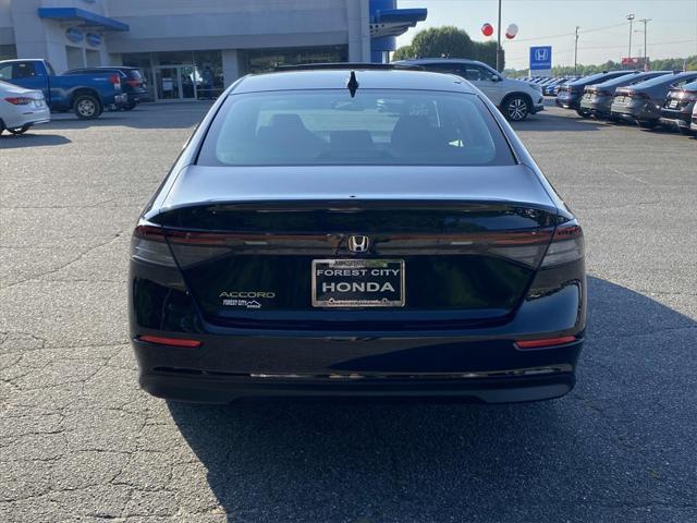 new 2025 Honda Accord car, priced at $31,710
