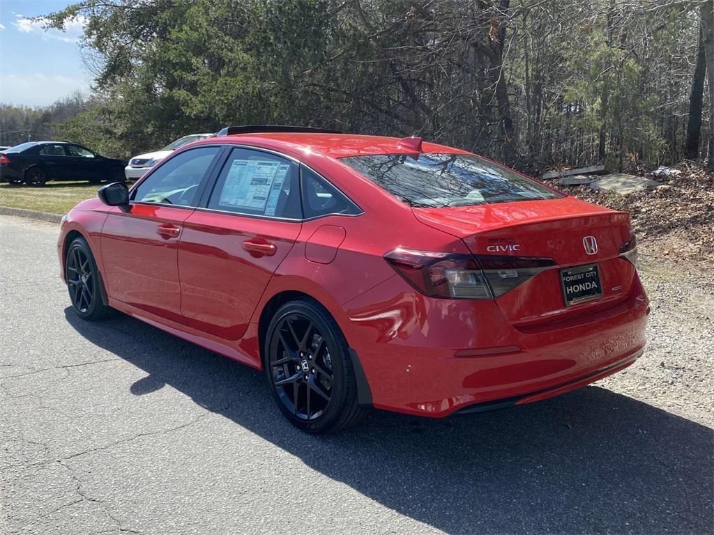 new 2025 Honda Civic Hybrid car, priced at $30,100