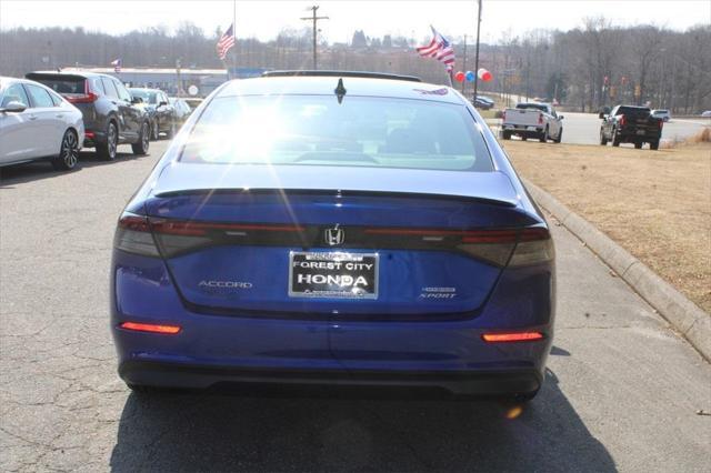 new 2025 Honda Accord Hybrid car, priced at $35,260