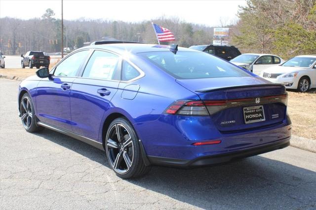 new 2025 Honda Accord Hybrid car, priced at $35,260