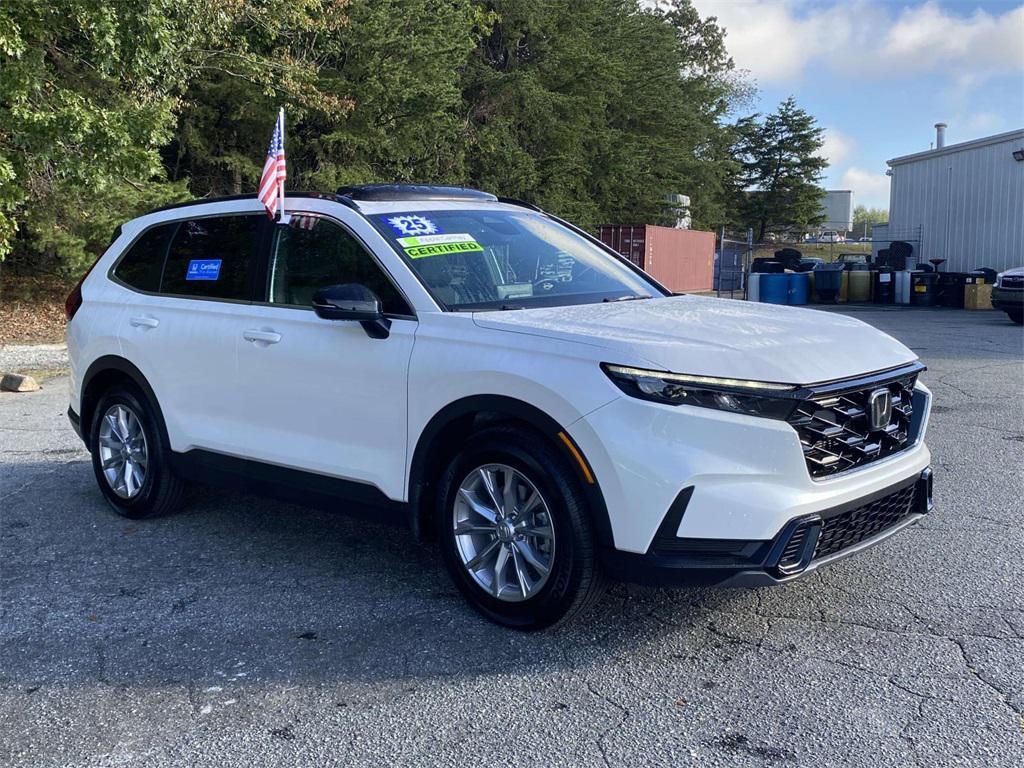used 2025 Honda CR-V Hybrid car, priced at $37,098