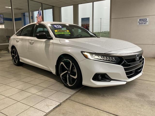 used 2021 Honda Accord car, priced at $27,136