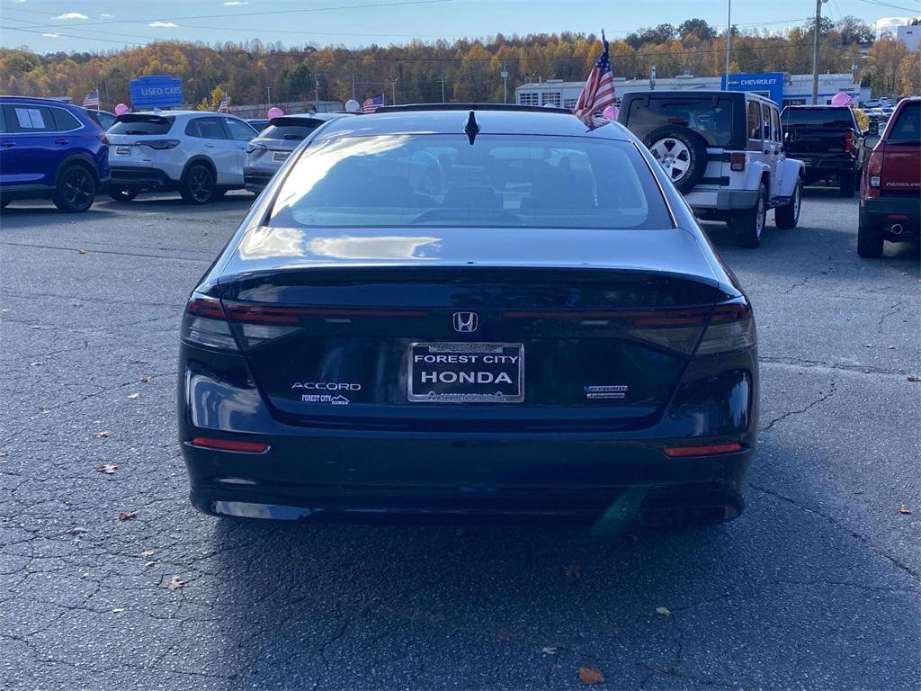 new 2025 Honda Accord Hybrid car, priced at $40,495