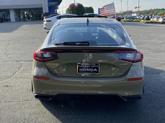 new 2025 Honda Civic Hybrid car, priced at $31,755