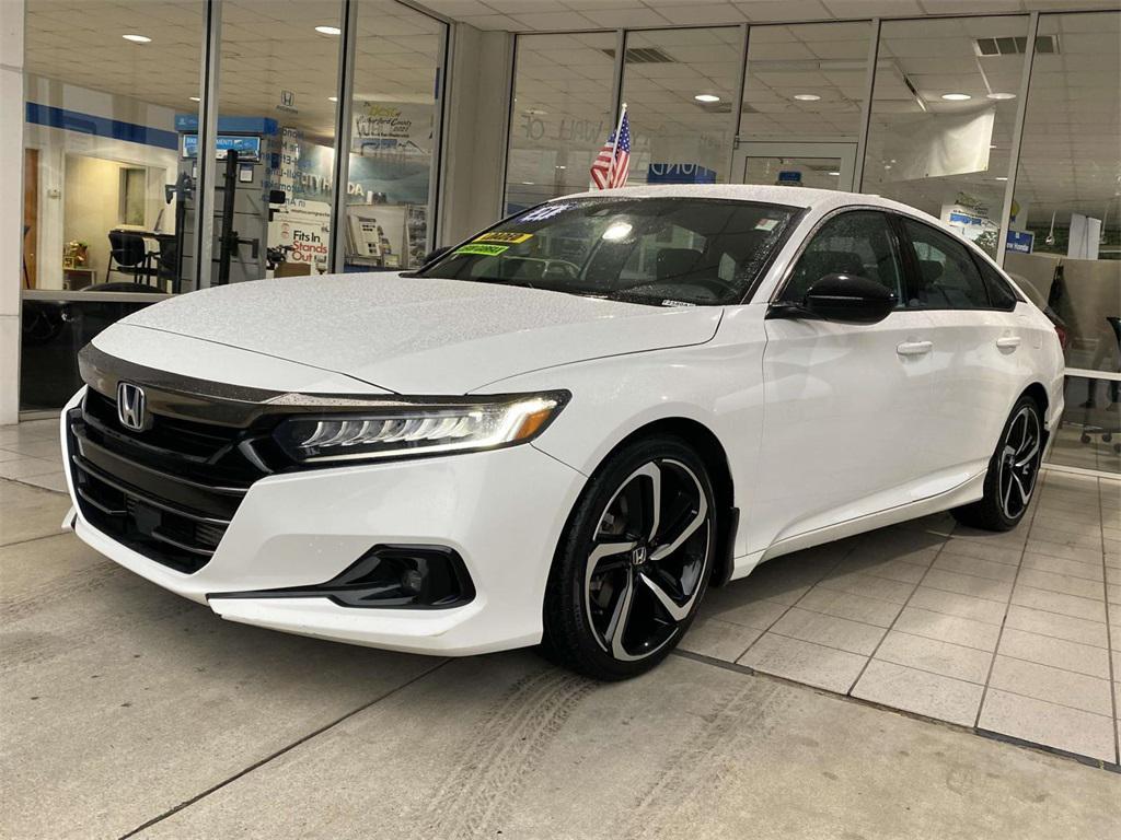 used 2021 Honda Accord car, priced at $30,500