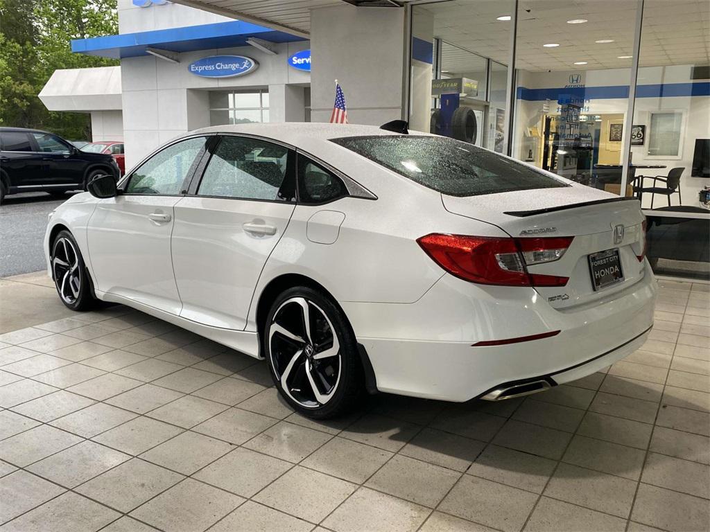 used 2021 Honda Accord car, priced at $30,500