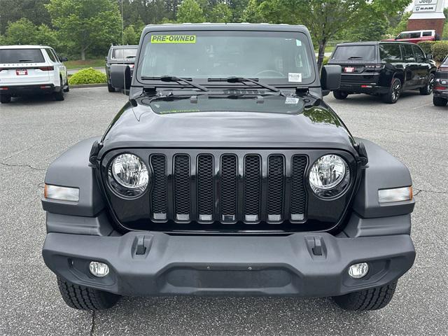 used 2021 Jeep Wrangler Unlimited car, priced at $33,881
