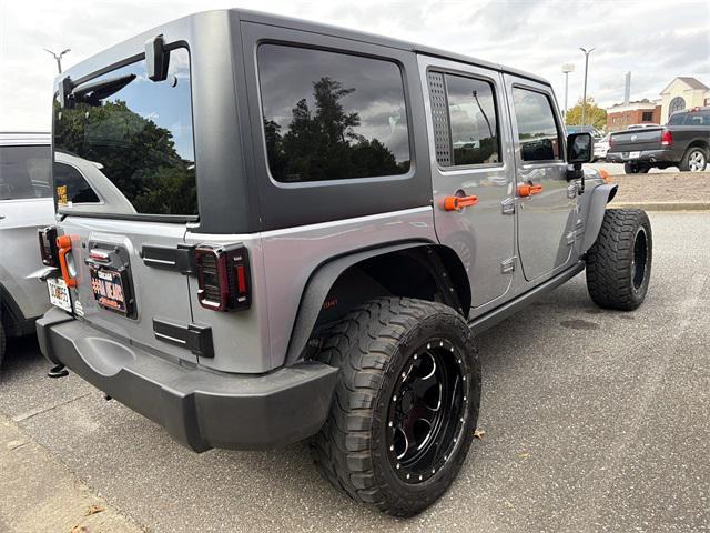 used 2015 Jeep Wrangler Unlimited car, priced at $15,635
