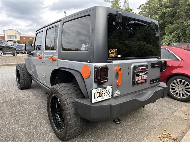 used 2015 Jeep Wrangler Unlimited car, priced at $15,635