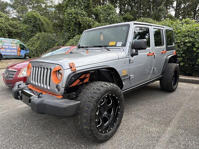 used 2015 Jeep Wrangler Unlimited car, priced at $15,635