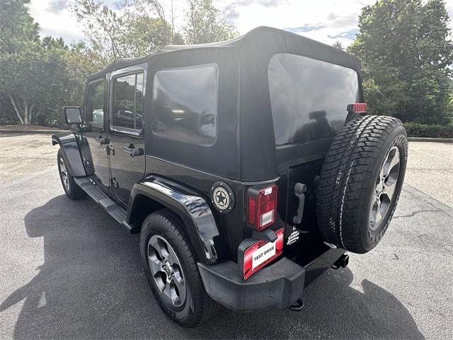 used 2016 Jeep Wrangler Unlimited car, priced at $22,489