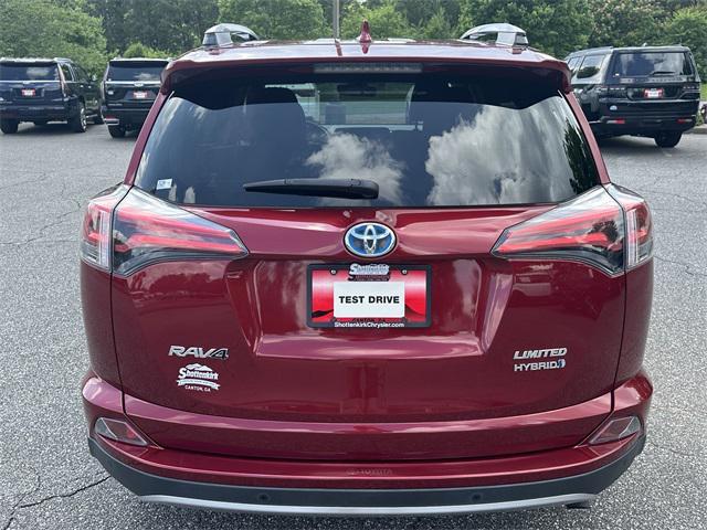 used 2018 Toyota RAV4 Hybrid car, priced at $23,900