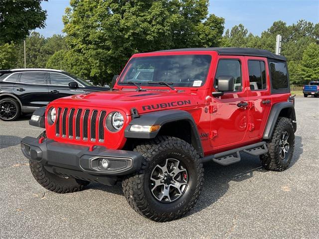 used 2020 Jeep Wrangler Unlimited car, priced at $33,756