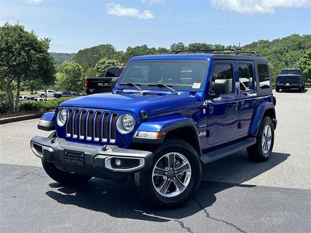 used 2018 Jeep Wrangler Unlimited car, priced at $33,891