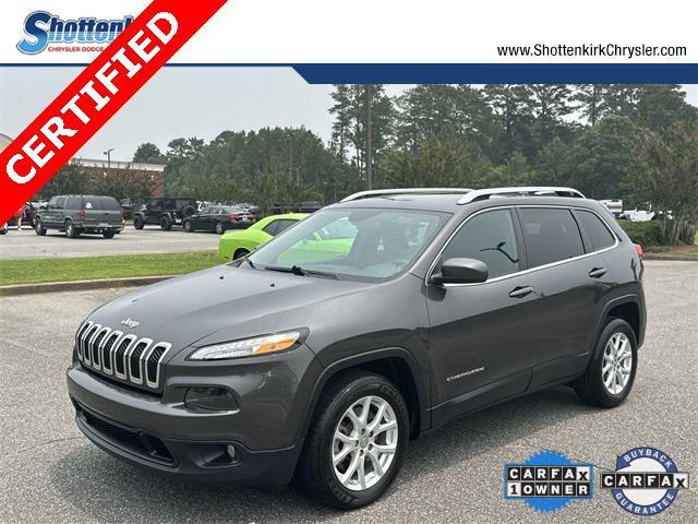 used 2017 Jeep Cherokee car, priced at $13,110