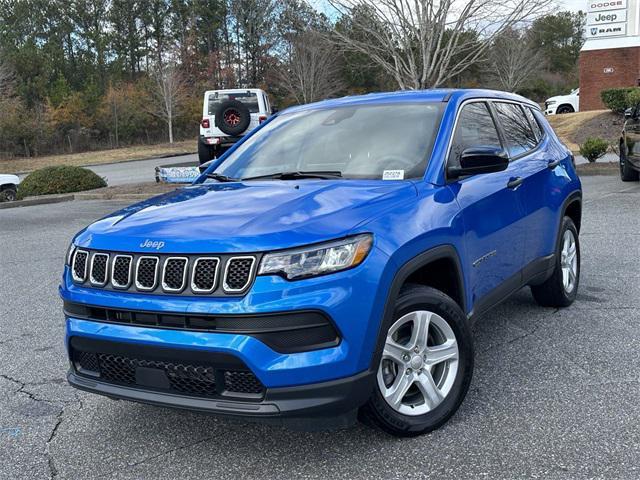 used 2024 Jeep Compass car, priced at $23,493