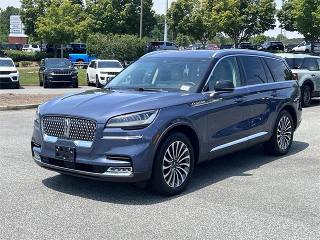 used 2021 Lincoln Aviator car, priced at $43,995