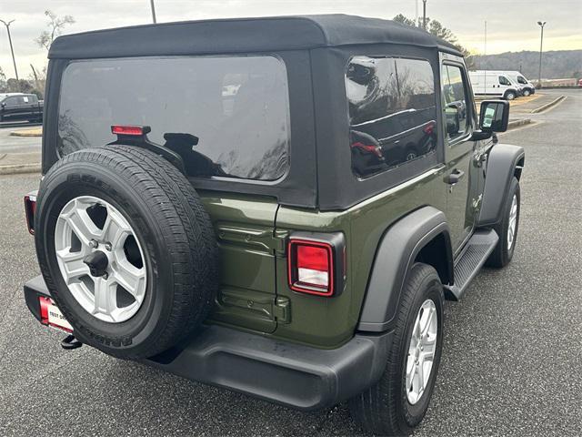 used 2021 Jeep Wrangler car, priced at $29,342