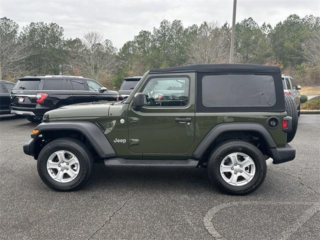 used 2021 Jeep Wrangler car, priced at $29,342