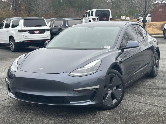 used 2022 Tesla Model 3 car, priced at $30,669