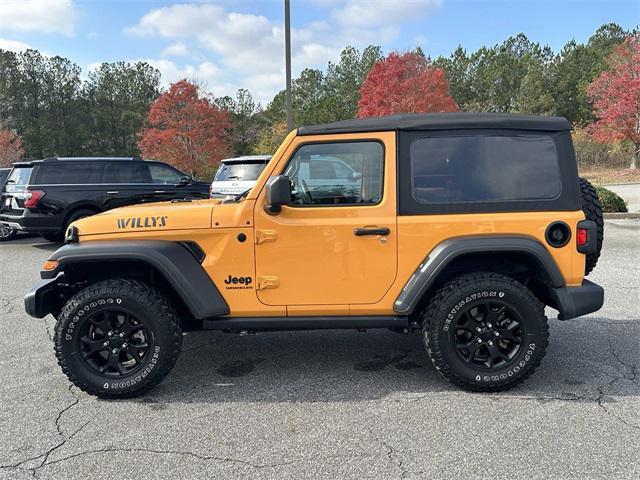 used 2021 Jeep Wrangler car, priced at $30,552