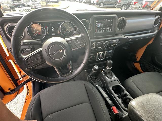 used 2021 Jeep Wrangler car, priced at $30,552