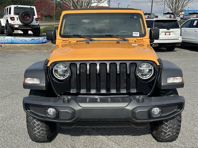 used 2021 Jeep Wrangler car, priced at $30,552