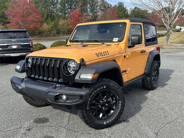 used 2021 Jeep Wrangler car, priced at $33,995