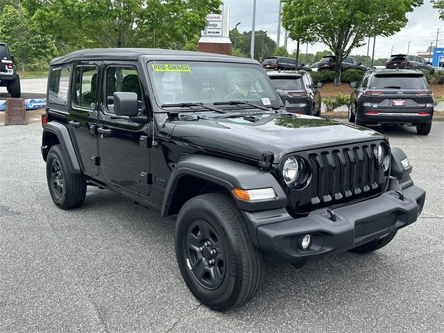 used 2022 Jeep Wrangler Unlimited car, priced at $29,881