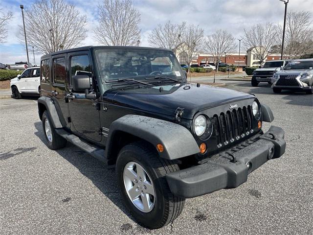 used 2012 Jeep Wrangler Unlimited car, priced at $19,713